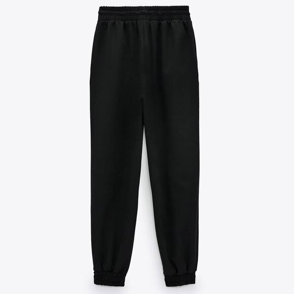 2/$30 Zara Join Life Jogger Trousers Pants Black Drawstring Elastic Cuff #5733 - Picture 9 of 16